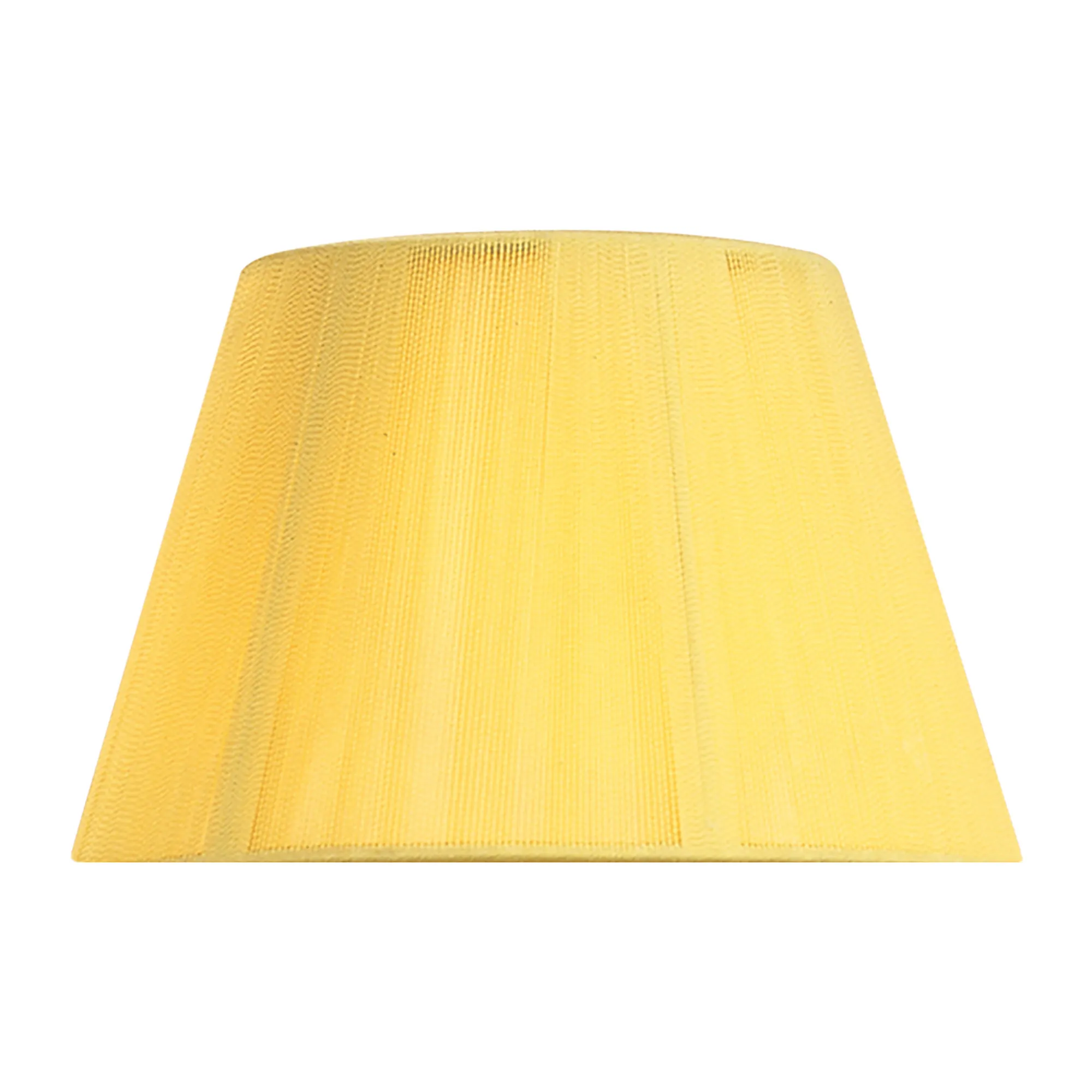 MS047  Silk 40cm String Shade Amber/Cream